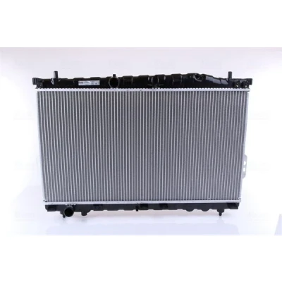 Abbildung von NISSENS 67032 Kühler, Motorkühlung Aluminium 400 725 26 Kühlrippen gelötet