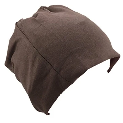 Abbildung von Miobo Kinder Slouch Beanie Mütze,Baumwolle,Unifarbe Graubraun L