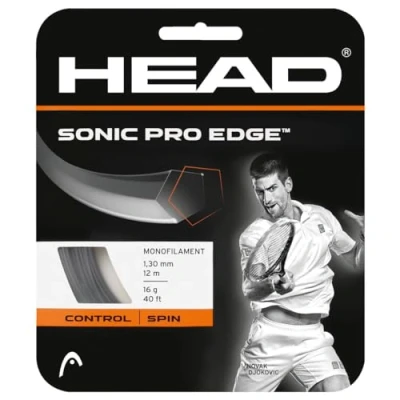 Abbildung von HEAD Unisex Erwachsene Sonic Pro Edge Set Tennis Saite, Anthracite, 17