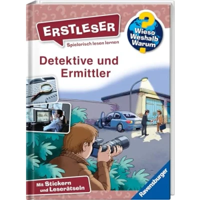 Abbildung von Wieso? Weshalb? Warum? Erstleser, Band 11: Detektive und Ermittler (Erstleser, 11)