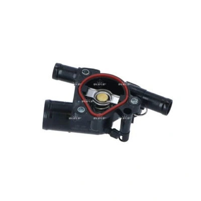 Abbildung von NRF 725051 Kühlwasserthermostat 83 mit Sensor, Dichtring Gehäuse OPEL: Vivaro A Combi, Van, RENAULT: TRAFIC 2 Kasten, Bus