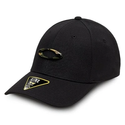 Abbildung von Oakley Herren Tincan Cap, Black/Graphic Camo, L/XL, 911545 01Y