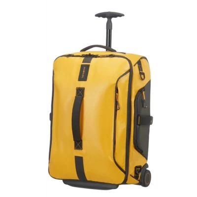 Abbildung von Samsonite Paradiver Light Duffle/WH 55/20 Backpack Yellow Koffer mit 2 Rollen Weichgepäck