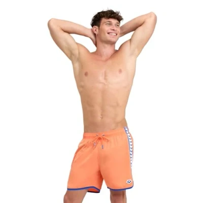 Abbildung von ARENA Herren Icons Team Stripe Boxer Swim Trunks, Nespola royal, XXL EU
