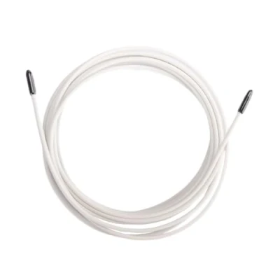 Abbildung von Picsil Ersatzkabel für Cross Training, Stahlseil mit PVC Beschichtung, Länge 3 m, Stärke 2,5 mm, kompatibel anderen Marken (2,5 Weiß)