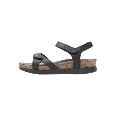 Abbildung von Panama Jack Sulia Basics Plateausandalette, Damen, Größe: 36, Black Schuhe