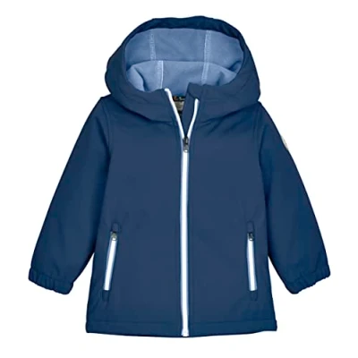 Abbildung von Killtec FIOS Unisex Softshelljacke für Kinder, Größe: 122/128, Dunkelblau