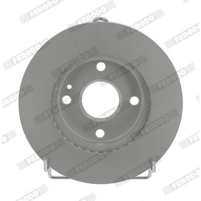 Abbildung von FERODO PREMIER Coat+ disc DDF393C Bremsscheibe 235 22 4 Belüftet beschichtet ohne Schrauben MAZDA: 323C IV Hatchback, 2 FAMILIA