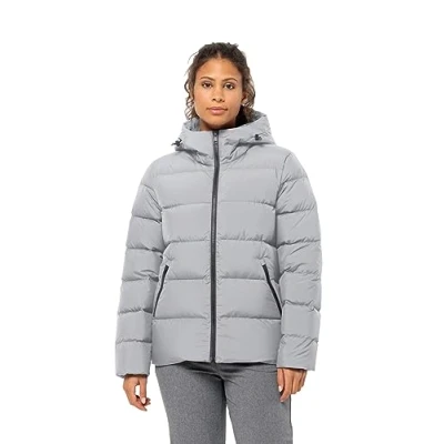 Abbildung von Jack Wolfskin Frozen Palace Daunenjacke, Damen, Größe: XL, Moonwalk