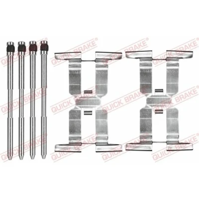 Abbildung von QUICK BRAKE 109 0143 Zubehörsatz, Scheibenbremsbelag LAND ROVER: Range Rover 4, Discovery 5