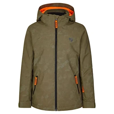 Abbildung von Ziener Jungen ANDERL Ski Jacke, Winter Jacke wasserdicht, winddicht, warm, tie dye seaweed, 140