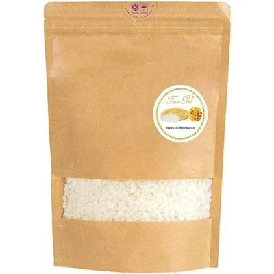Abbildung von TooGet Reines Weißes Bienenwachs, Natürliches Bienenwachs Pellets, Pastillen Premium Qualität, Kosmetische Qualität 910g