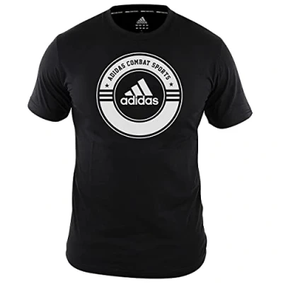 Abbildung von adidas Unisex Combat Sports T Shirt, Schwarz/Rot, XL EU