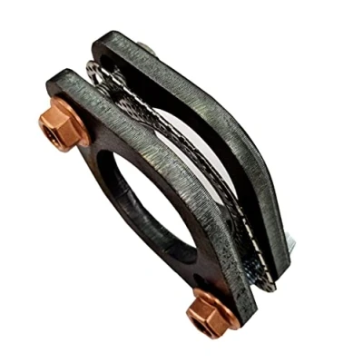Abbildung von Universal Auspuff Flansch FLANSCHVERBINDER Set 60mm mit Dichtung und Befestigungsset für Katalysator Reparatur