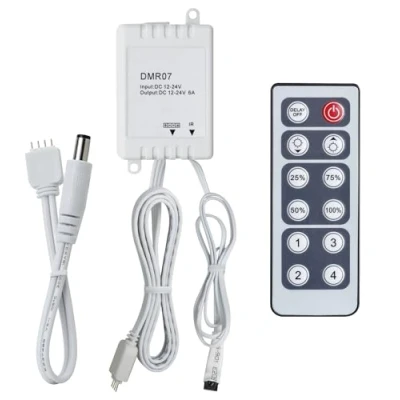 Abbildung von Paulmann 70461 YourLED Dimm/Schalt Controller für LED Strip mit IR Fernbedienung Stripe Zubehör Weiß max. 60W 12V DC Lichtband Steuerung