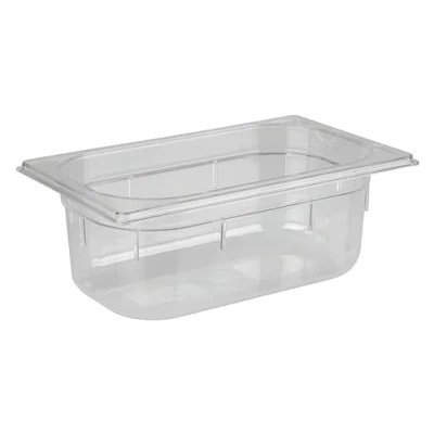 Abbildung von APS 82030 GN 1/4 Polycarbonat Behälter, 26, 5 x 16, 2 10 cm 2.5 ltr.