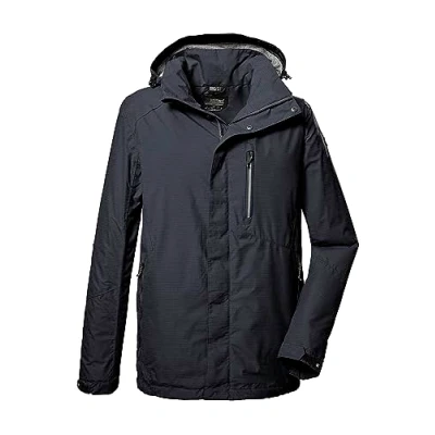 Abbildung von killtec Herren Funktionsjacke/Outdoorjacke mit abzippbarer Kapuze KOS 256 MN JCKT_CARLEB, dunkelnavy, 4XL, 41364 000