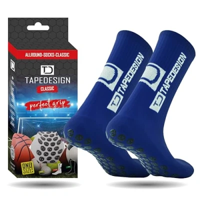 Abbildung von Tapedesign Allround Classic Socken Sportsocken, Herren, Größe: One Size, Blue