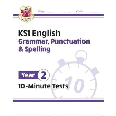 Abbildung von KS1 Year 2 English 10 Minute Tests: Grammar, Punctuation &amp; Spelling (CGP English)