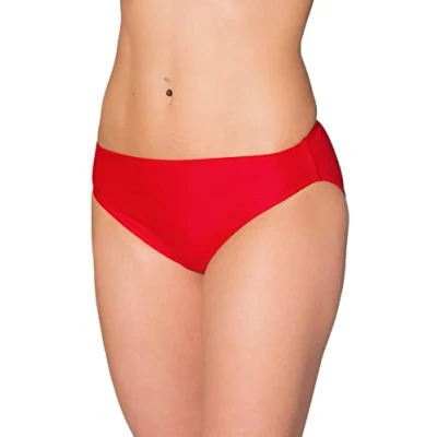 Abbildung von Aquarti Damen Bikini Hose mit mittelhohem Bund, Farbe: Petrolgrün, Größe: 38