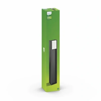 Abbildung von PHILIPS myGarden Bridge Wandleuchte, 15W, Höhe 24.5 cm, anthrazit, Bewegungsmelder
