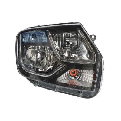 Abbildung von ABAKUS 553 1101R LDEM2 Scheinwerfer rechts H4, WY21W, W5W schwarz für Rechtsverkehr ohne Lampenträger, Glühlampe P43t DACIA: Duster Off Road