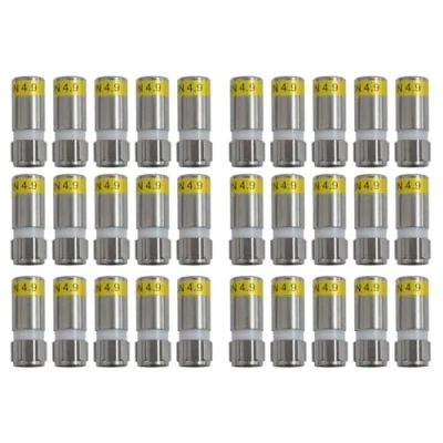 Abbildung von Cabelcon F 6 TD 4.9 Kompressions Stecker gelb (30 Stk)