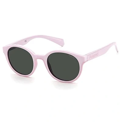 Abbildung von Polaroid Unisex Kinder PLD 8040/s Sonnenbrille, 35J/M9 PINK, 44