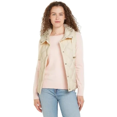 Abbildung von Tommy Hilfiger MIT Classic Weste, Damen, Größe: Small, Calico