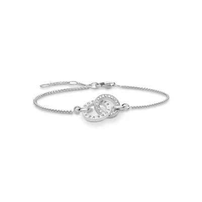 Abbildung von Thomas Sabo Damen Armband Together Forever Zirkonia 925 Sterling Silber A1551 051 14