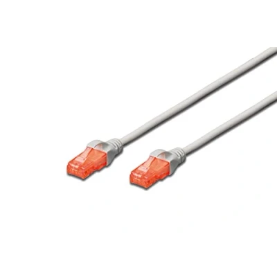 Abbildung von DIGITUS LAN Kabel Cat 6 20m RJ45 Netzwerkkabel UTP Ungeschirmt Kompatibel zu 6A &amp; 5e Grau