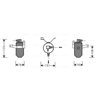 Abbildung von Trockner, Klimaanlage AVA COOLING CND184