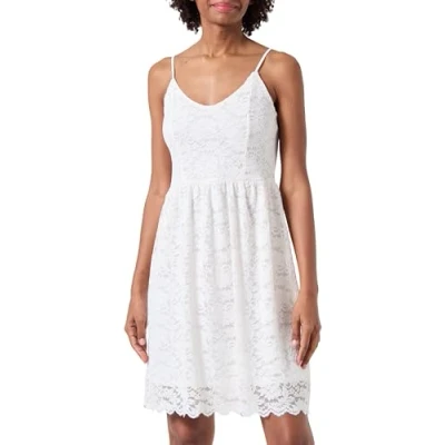Abbildung von ONLY Trägerkleid Damen, Cloud Dancer, L