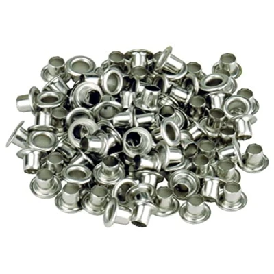 Abbildung von Ösen, mit Nickelbeschichtung, Format „A“, 4,5 mm