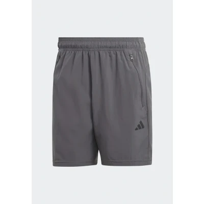 Abbildung von adidas Herren Train Essentials Woven Training Shorts, Grey Five/Black, S 5 inch