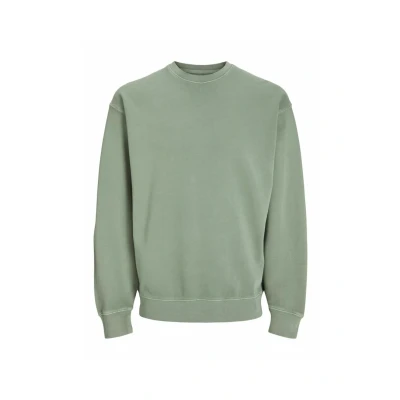 Abbildung von Jack &amp; Jones Jjecharge Oversize Faded CREW NECK Sweatshirt, Herren, Größe: XS, Iceberg green