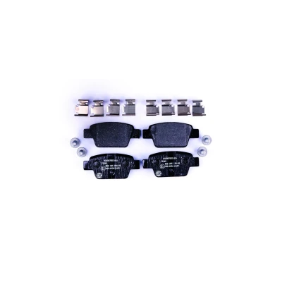 Abbildung von HELLA 8DB 355 018 851 Bremsbelagsatz nicht für Verschleißwarnanzeiger vorbereitet mit Bremssattelschrauben Zubehör FIAT: Stilo Hatchback, BRAVO 2