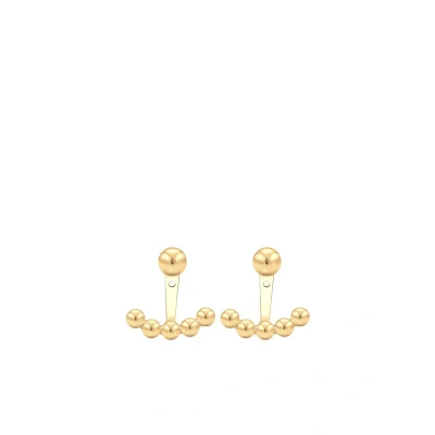 Abbildung von Elli EAR Jacket Ohrringe goldcoloured, Damen, Größe: One Size, Gold coloured