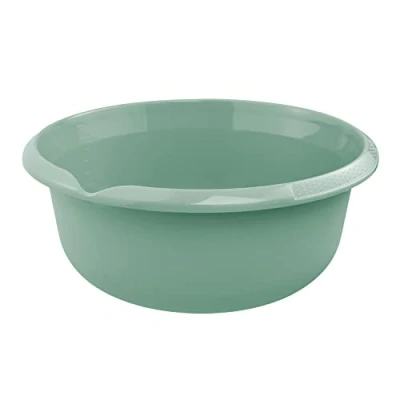 Abbildung von keeeper Universal Schüssel mit Ausguss, Rund, 9 l, Ø 36 cm, Björk, Nordic Green