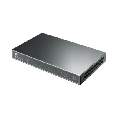 Abbildung von TP Link TL SG2210P 10 Port Smart Switch mit 8 PoE+ Ports (61 Watt, Zentrales Cloud Management, In Omada SDN integriert, IPv6 Unterstützung, Sicheres Netzwerk) Schwarz
