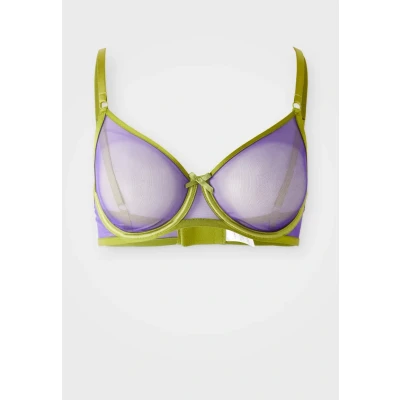 Abbildung von Lascana Vivance BY BRA Tshirt BH, Damen, Größe: 85B, Blue/olive