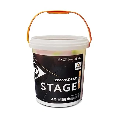 Abbildung von Dunlop Mini Tennis Stage 2 Orange 60er Eimer