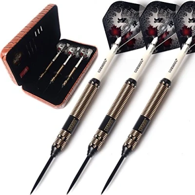Abbildung von CUESOUL Dragon Deluxe Messing Steel Dartpfeile, 21 Gramm F2308 L