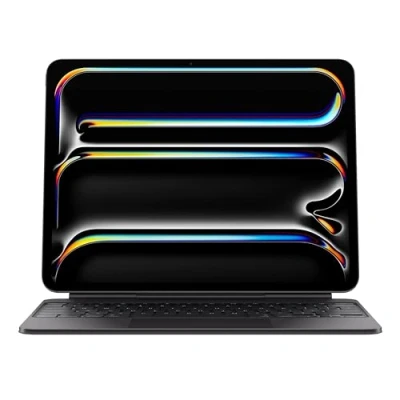 Abbildung von Apple iPad Magic Keyboard Case für das 13&#039;&#039; Pro (M4) angenehmes Tippen, integriertes Trackpad, Reihe mit Funktionstasten, Englisch (International) Schwarz ​​​​​​​