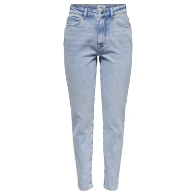 Abbildung von ONLY Jeans Straight Leg, Damen, Größe: 25x30, Light blue denim
