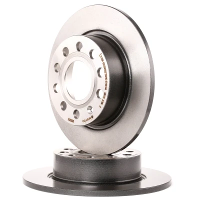 Abbildung von BREMBO COATED DISC LINE 08.9502.11 Bremsscheibe 253 10 5 voll beschichtet mit Schrauben SEAT: Leon III SC, Altea XL, Altea, VOLKSWAGEN: Golf