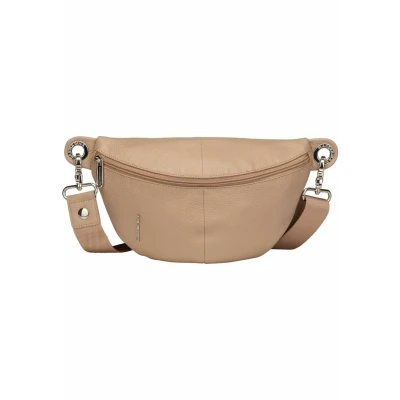 Abbildung von Mandarina Duck Damen Mellow Leather Bum Bag, Warm Taupe