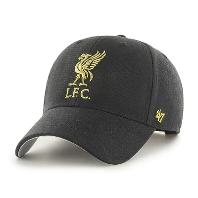 Abbildung von &#039;47 FC Liverpool Black EPL Metallic Snap Most Value P. Snapback Cap One Size