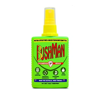 Abbildung von Saenger Bushman Anti Insect Spray 90ml Campingzubehör