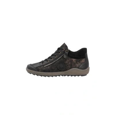 Abbildung von Remonte Schnürstiefelette, Damen, Größe: 39, Braunschwarz Schuhe